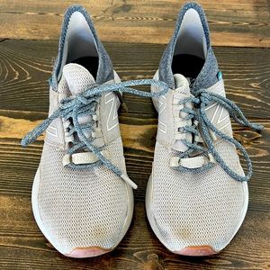 Womens New Balance Size 7.5. Good Condition. Lots of Life. Few stains on toes.